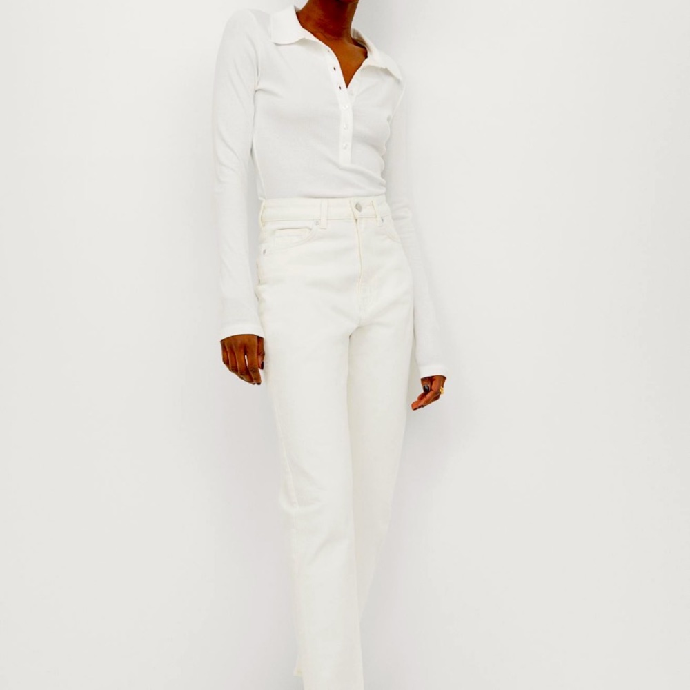 White Vintage Mom Jeans